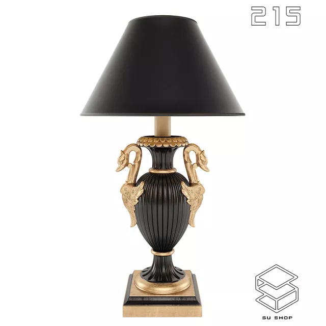 MODERN TABLE LAMP - SKETCHUP 3D MODEL - VRAY OR ENSCAPE - ID14792