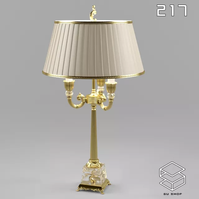 MODERN TABLE LAMP - SKETCHUP 3D MODEL - VRAY OR ENSCAPE - ID14794