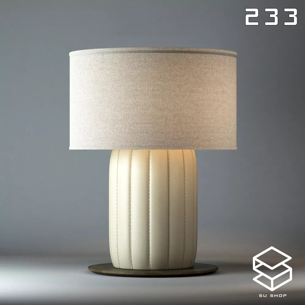 MODERN TABLE LAMP - SKETCHUP 3D MODEL - VRAY OR ENSCAPE - ID14812