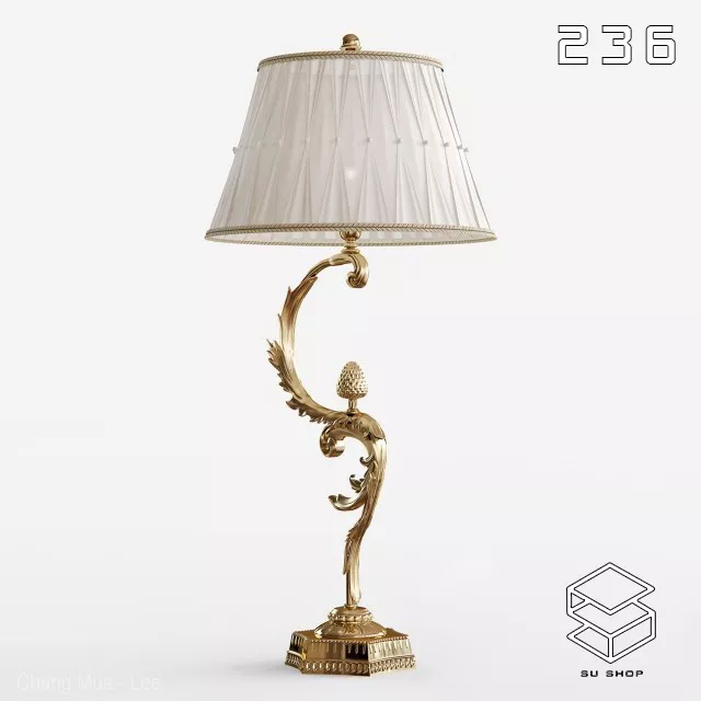 MODERN TABLE LAMP - SKETCHUP 3D MODEL - VRAY OR ENSCAPE - ID14815