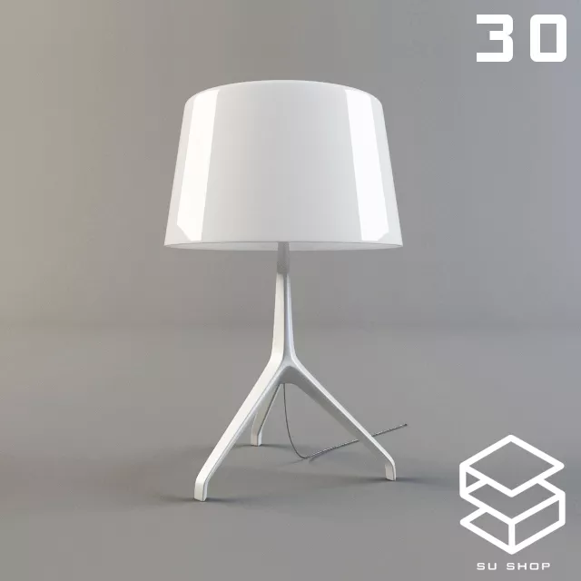 MODERN TABLE LAMP - SKETCHUP 3D MODEL - VRAY OR ENSCAPE - ID14823