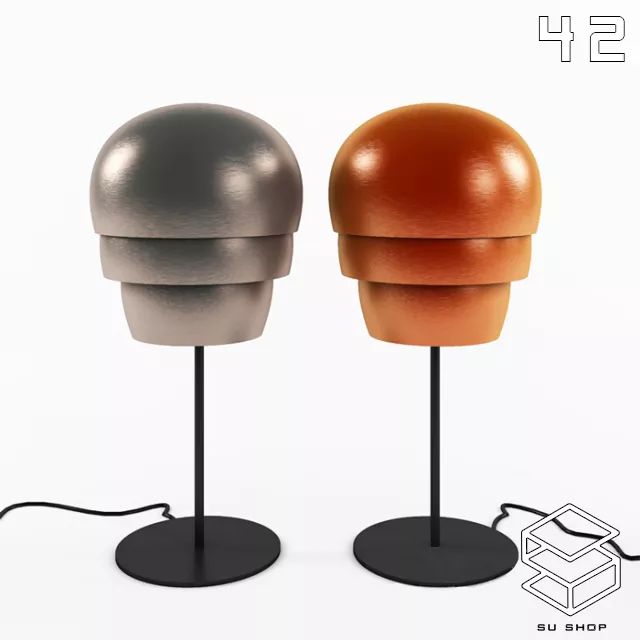 MODERN TABLE LAMP - SKETCHUP 3D MODEL - VRAY OR ENSCAPE - ID14836