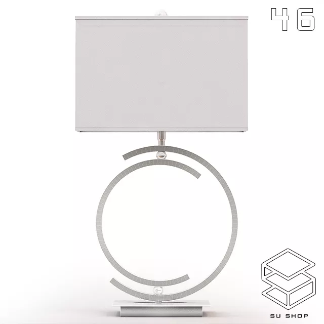 MODERN TABLE LAMP - SKETCHUP 3D MODEL - VRAY OR ENSCAPE - ID14840