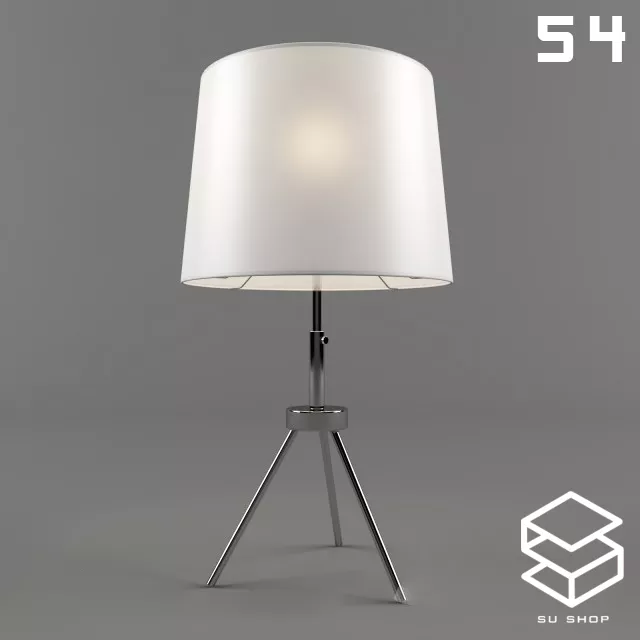 MODERN TABLE LAMP - SKETCHUP 3D MODEL - VRAY OR ENSCAPE - ID14849