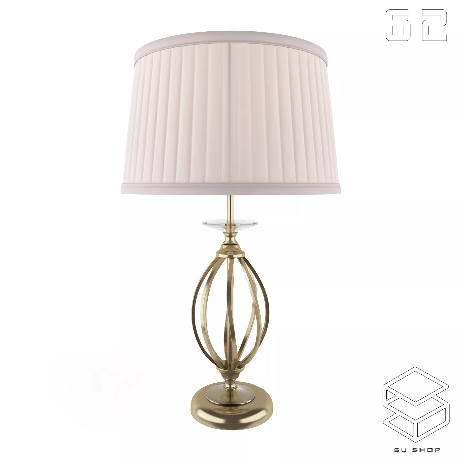 MODERN TABLE LAMP - SKETCHUP 3D MODEL - VRAY OR ENSCAPE - ID14858