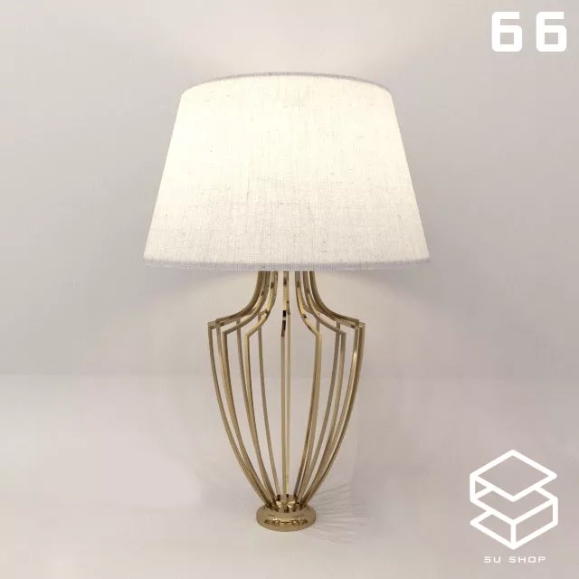 MODERN TABLE LAMP - SKETCHUP 3D MODEL - VRAY OR ENSCAPE - ID14862