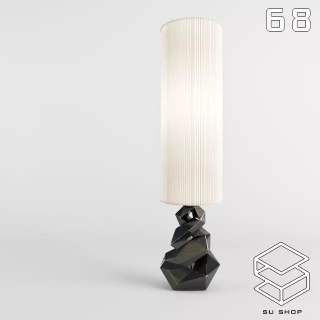 MODERN TABLE LAMP - SKETCHUP 3D MODEL - VRAY OR ENSCAPE - ID14864