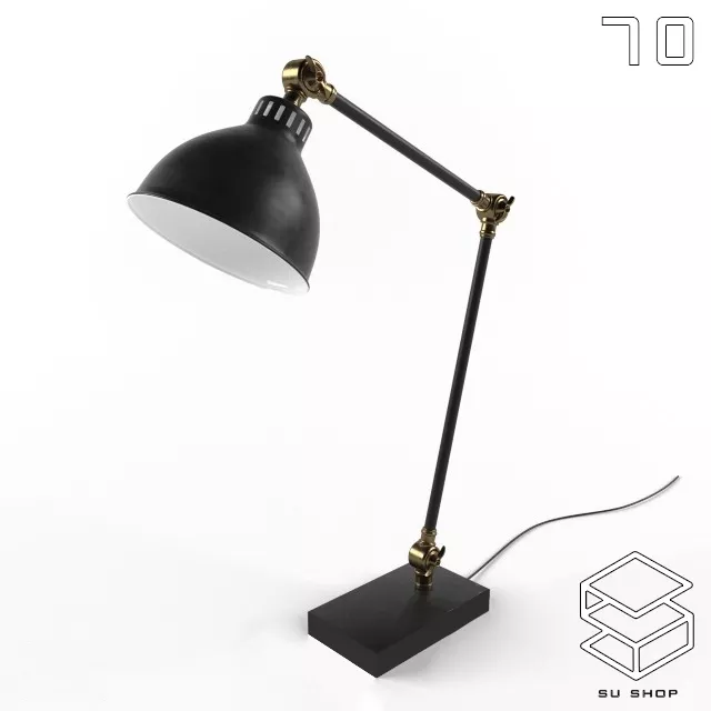 MODERN TABLE LAMP - SKETCHUP 3D MODEL - VRAY OR ENSCAPE - ID14867