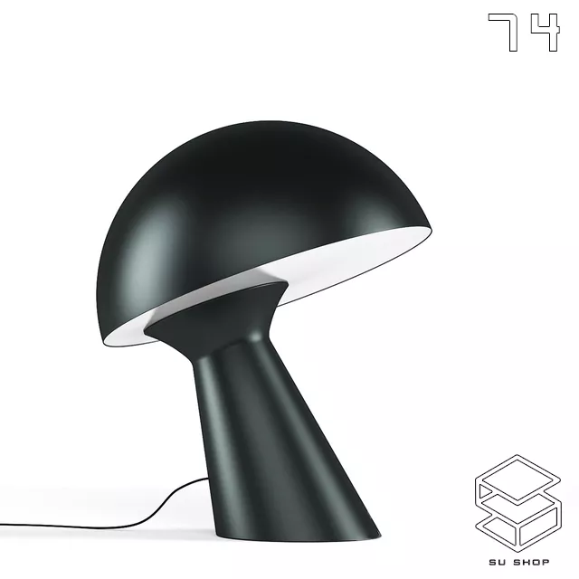 MODERN TABLE LAMP - SKETCHUP 3D MODEL - VRAY OR ENSCAPE - ID14871