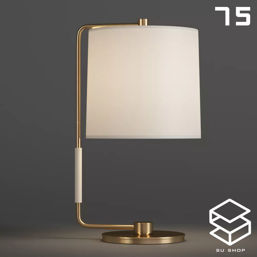 MODERN TABLE LAMP - SKETCHUP 3D MODEL - VRAY OR ENSCAPE - ID14872