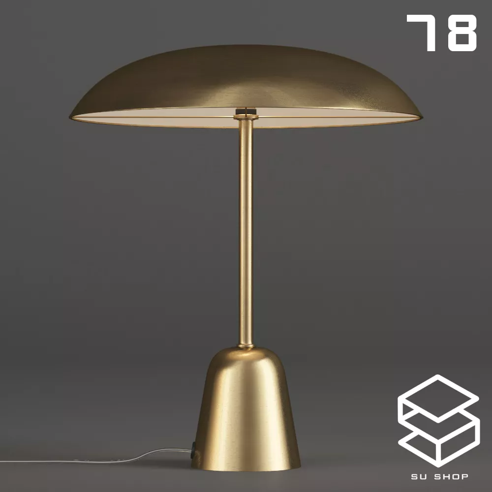 MODERN TABLE LAMP - SKETCHUP 3D MODEL - VRAY OR ENSCAPE - ID14875