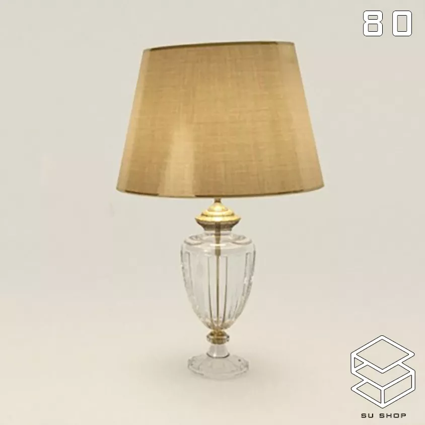 MODERN TABLE LAMP - SKETCHUP 3D MODEL - VRAY OR ENSCAPE - ID14878