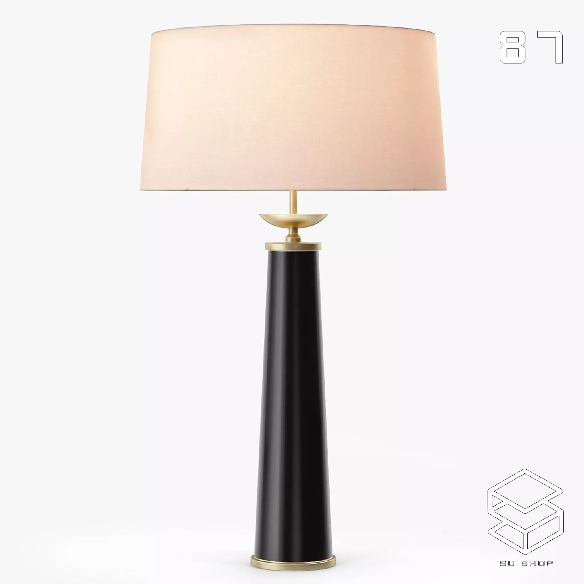 MODERN TABLE LAMP - SKETCHUP 3D MODEL - VRAY OR ENSCAPE - ID14885