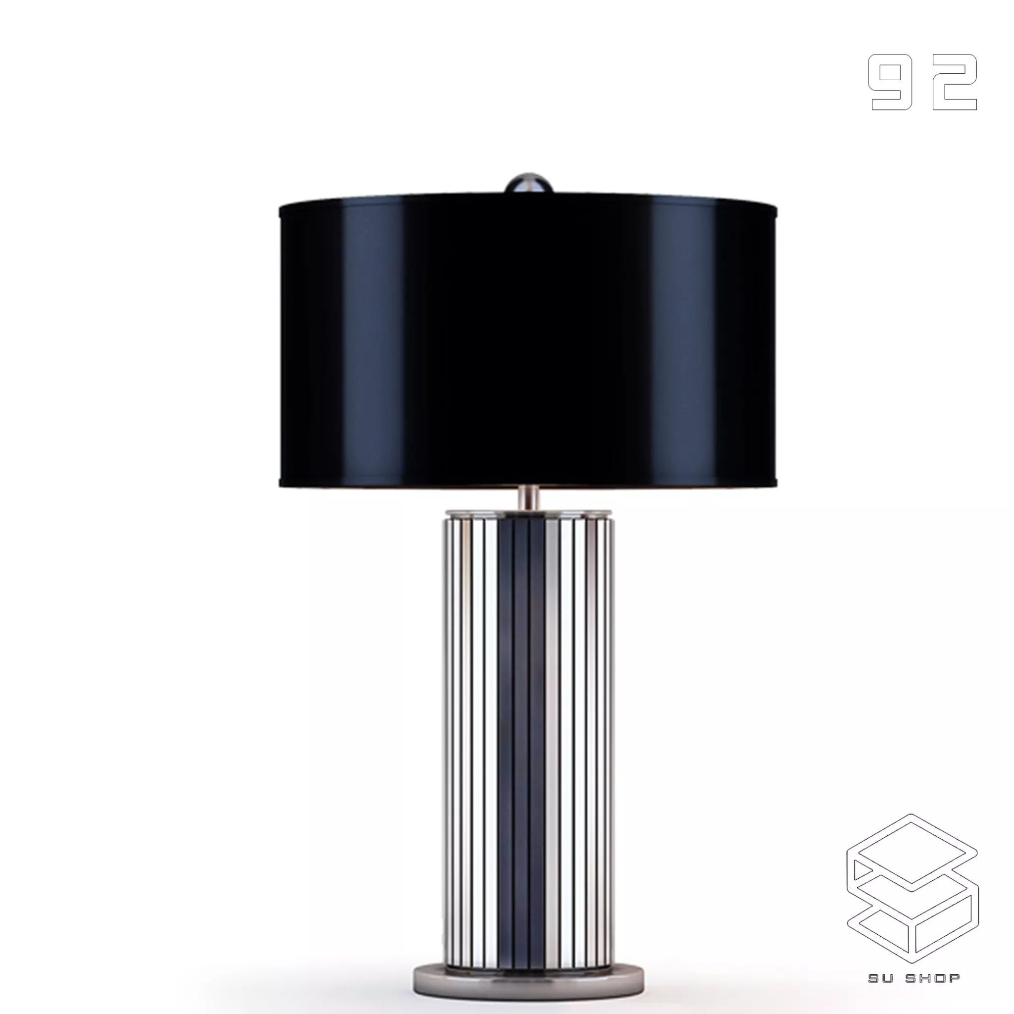 MODERN TABLE LAMP - SKETCHUP 3D MODEL - VRAY OR ENSCAPE - ID14891