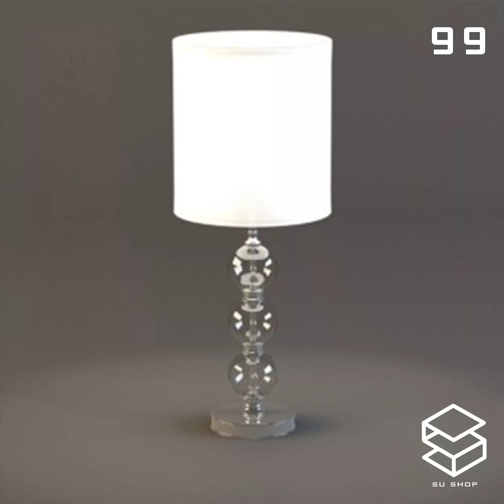 MODERN TABLE LAMP - SKETCHUP 3D MODEL - VRAY OR ENSCAPE - ID14898