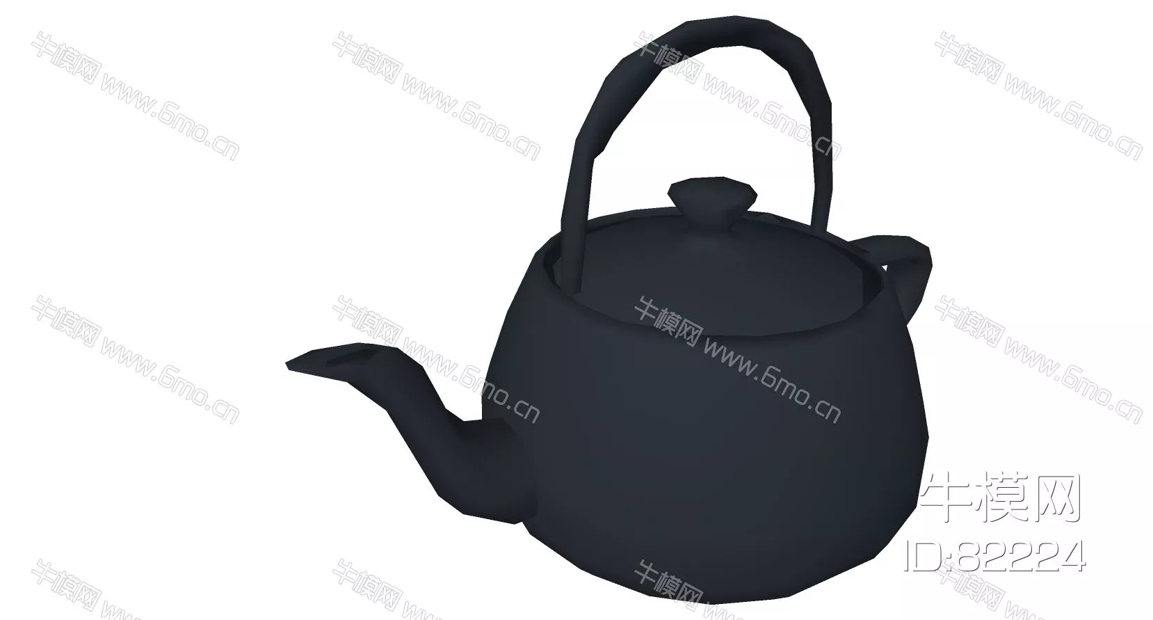 MODERN TEA SET - SKETCHUP 3D MODEL - ENSCAPE - 82224