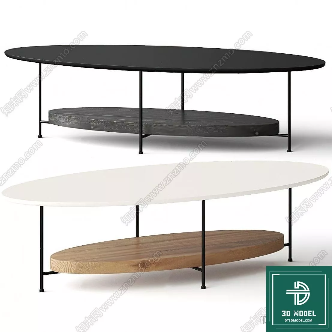 MODERN TEA TABLE - SKETCHUP 3D MODEL - VRAY OR ENSCAPE - ID14899