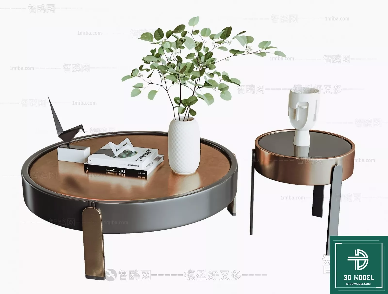 MODERN TEA TABLE - SKETCHUP 3D MODEL - VRAY OR ENSCAPE - ID14947