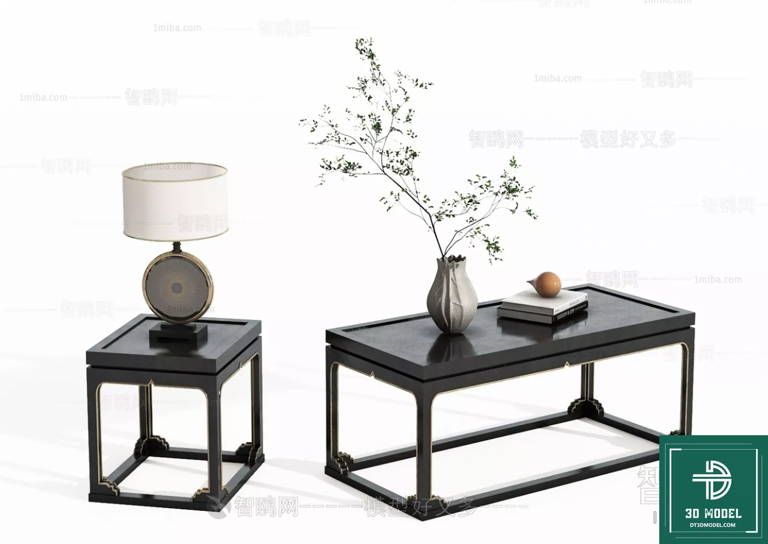 MODERN TEA TABLE - SKETCHUP 3D MODEL - VRAY OR ENSCAPE - ID14971