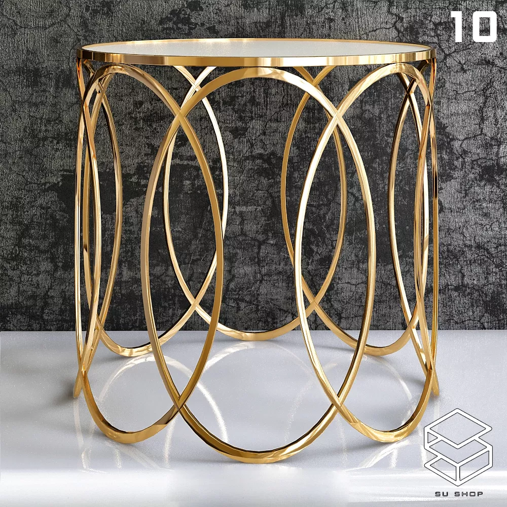 MODERN TEA TABLE - SKETCHUP 3D MODEL - VRAY OR ENSCAPE - ID15016