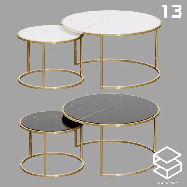 MODERN TEA TABLE - SKETCHUP 3D MODEL - VRAY OR ENSCAPE - ID15020