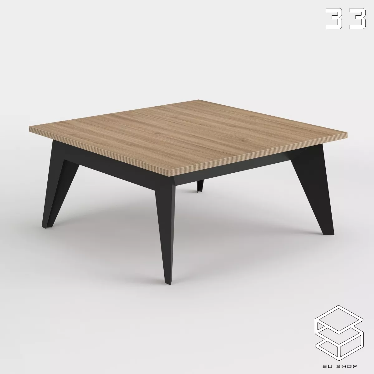 MODERN TEA TABLE - SKETCHUP 3D MODEL - VRAY OR ENSCAPE - ID15042