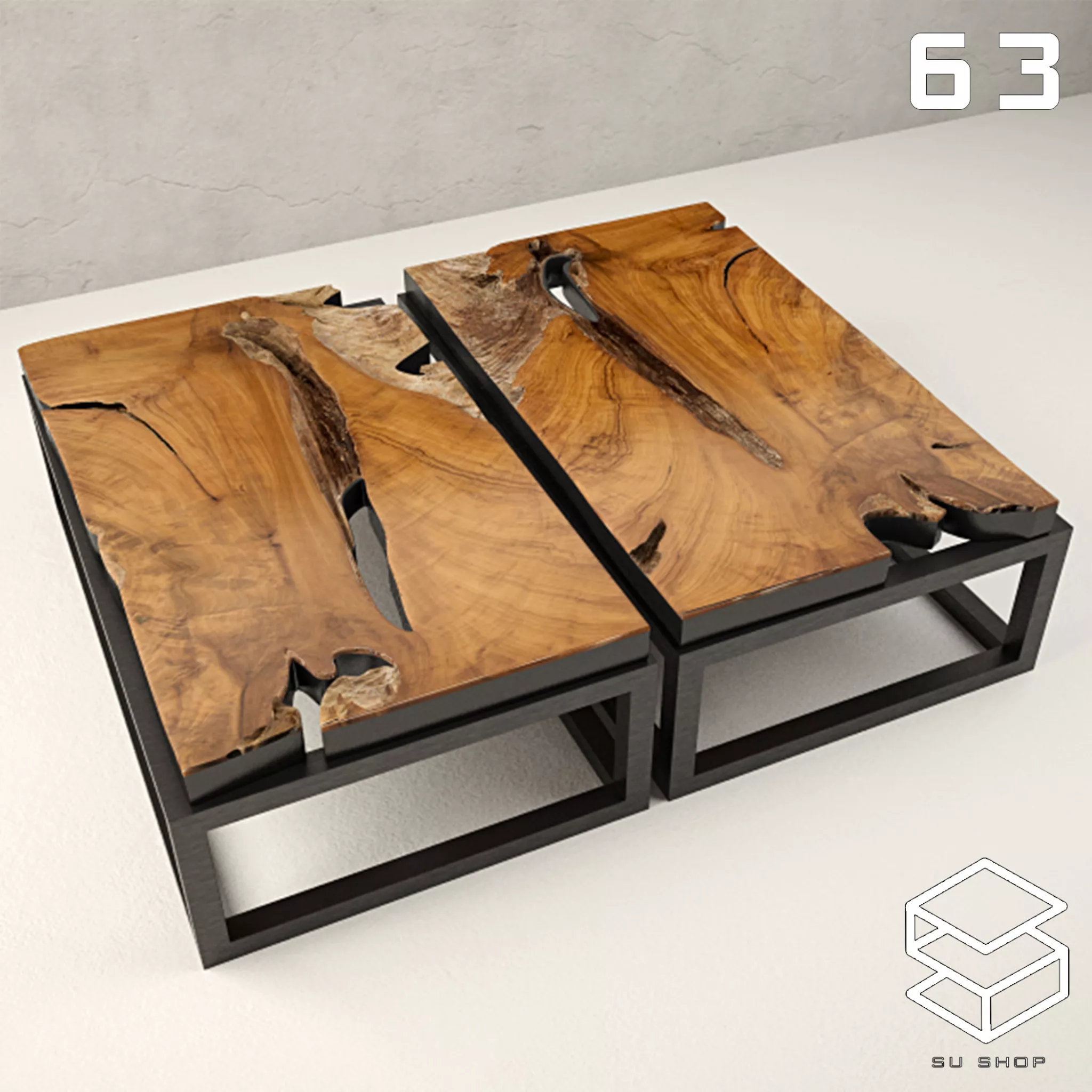 MODERN TEA TABLE - SKETCHUP 3D MODEL - VRAY OR ENSCAPE - ID15075