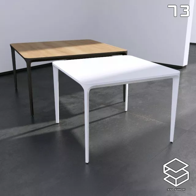 MODERN TEA TABLE - SKETCHUP 3D MODEL - VRAY OR ENSCAPE - ID15086