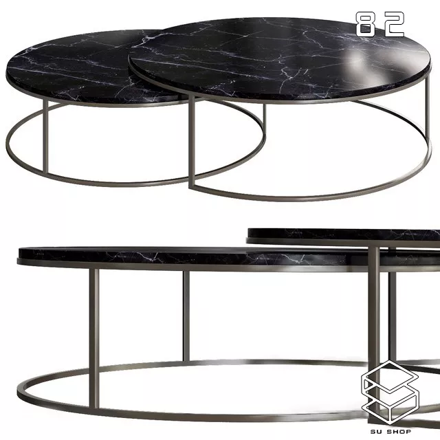 MODERN TEA TABLE - SKETCHUP 3D MODEL - VRAY OR ENSCAPE - ID15096