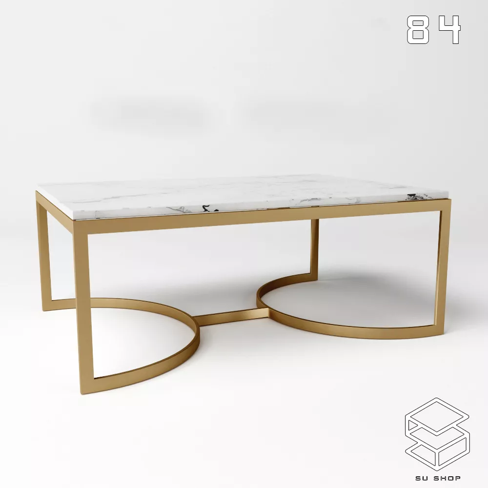 MODERN TEA TABLE - SKETCHUP 3D MODEL - VRAY OR ENSCAPE - ID15098