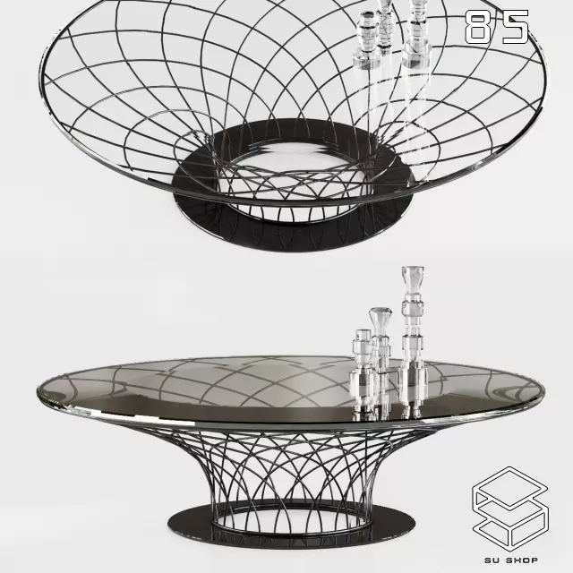 MODERN TEA TABLE - SKETCHUP 3D MODEL - VRAY OR ENSCAPE - ID15099