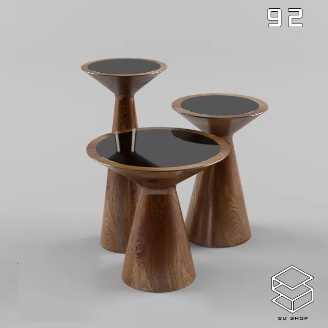 MODERN TEA TABLE - SKETCHUP 3D MODEL - VRAY OR ENSCAPE - ID15107