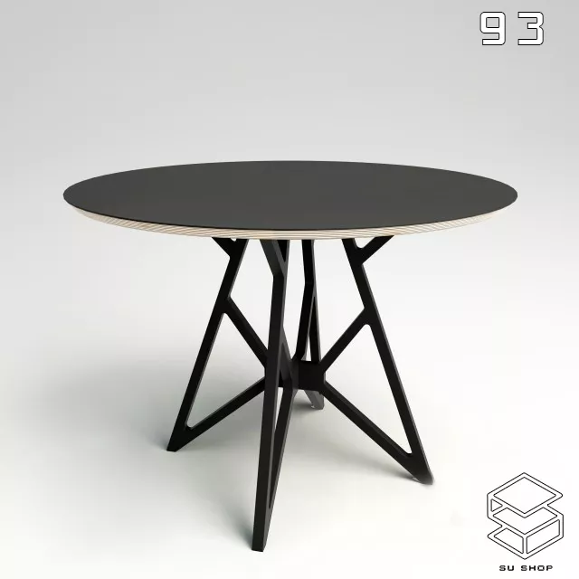 MODERN TEA TABLE - SKETCHUP 3D MODEL - VRAY OR ENSCAPE - ID15108