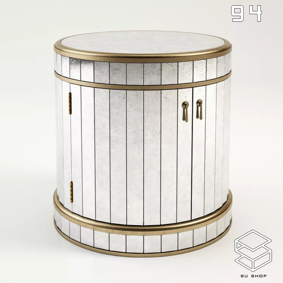 MODERN TEA TABLE - SKETCHUP 3D MODEL - VRAY OR ENSCAPE - ID15109