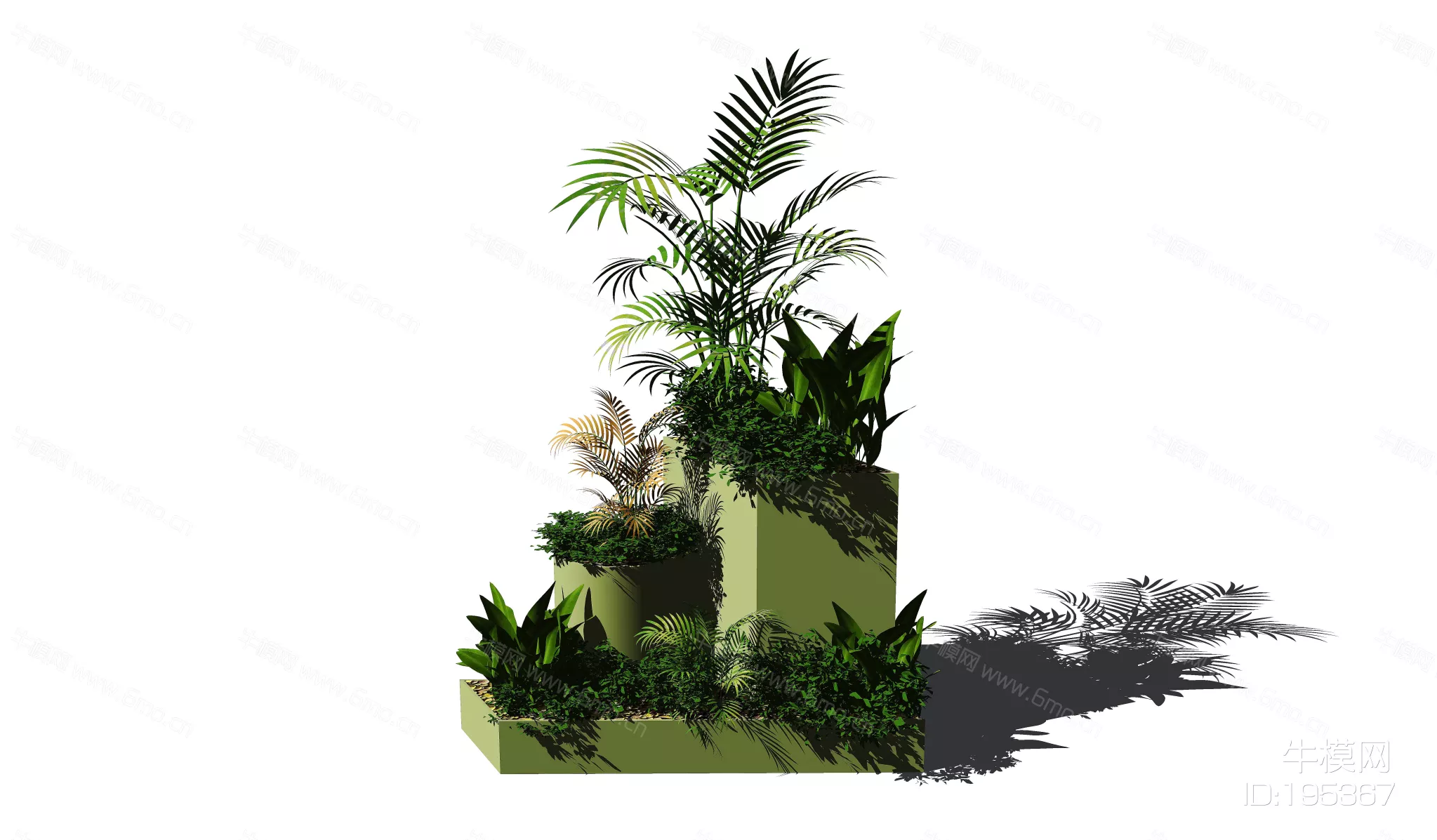 MODERN TREE - SKETCHUP 3D MODEL - ENSCAPE - 195367