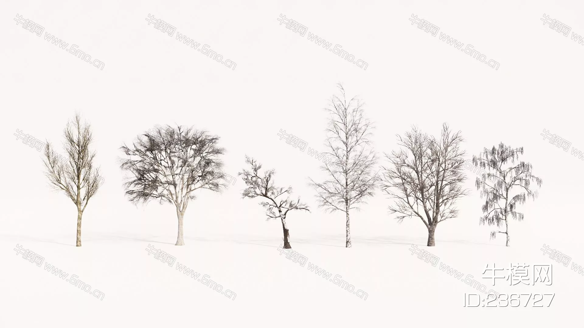 MODERN TREE - SKETCHUP 3D MODEL - ENSCAPE - 236727