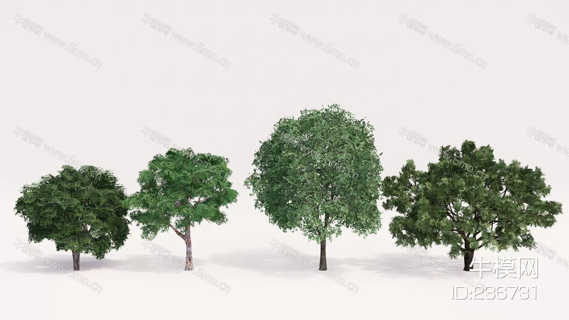 MODERN TREE - SKETCHUP 3D MODEL - ENSCAPE - 236731