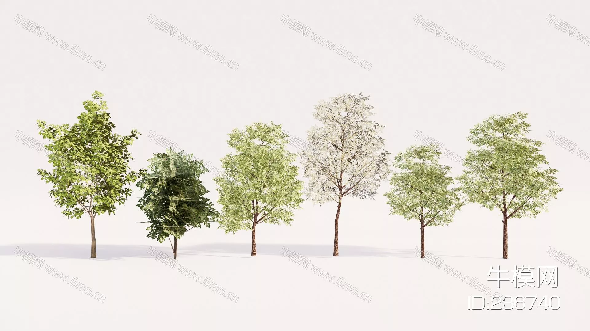 MODERN TREE - SKETCHUP 3D MODEL - ENSCAPE - 236740