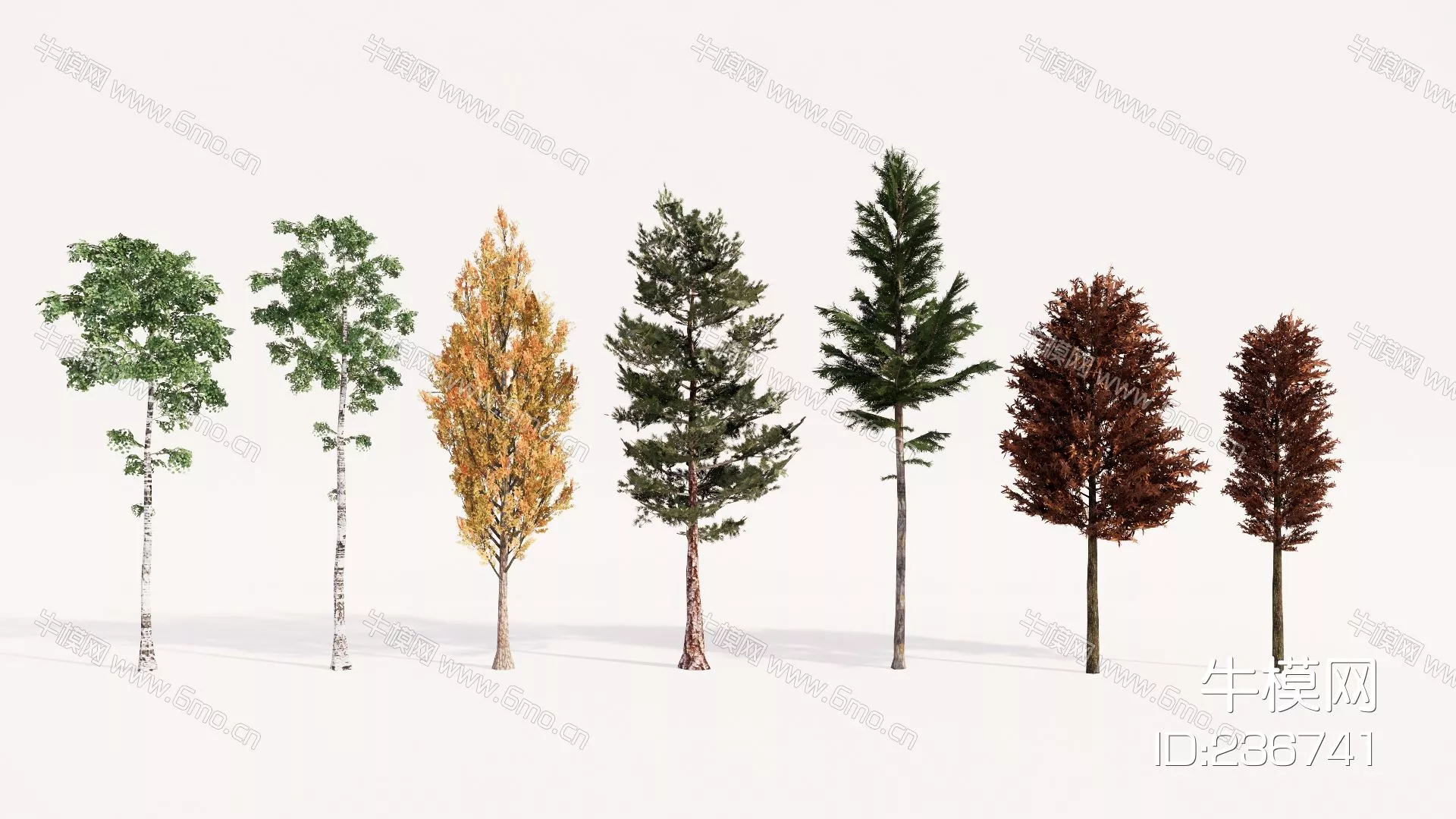 MODERN TREE - SKETCHUP 3D MODEL - ENSCAPE - 236741