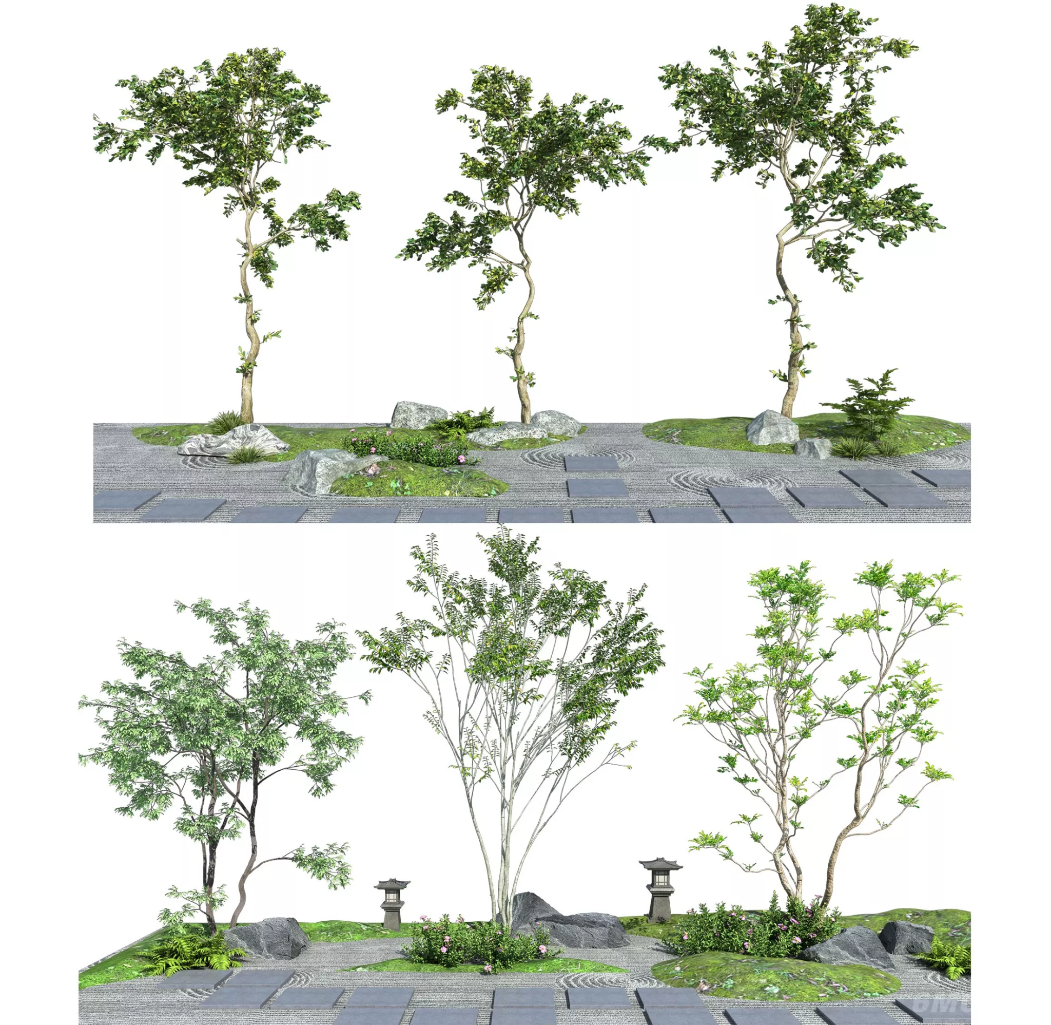 MODERN TREE - SKETCHUP 3D MODEL - ENSCAPE - 272849