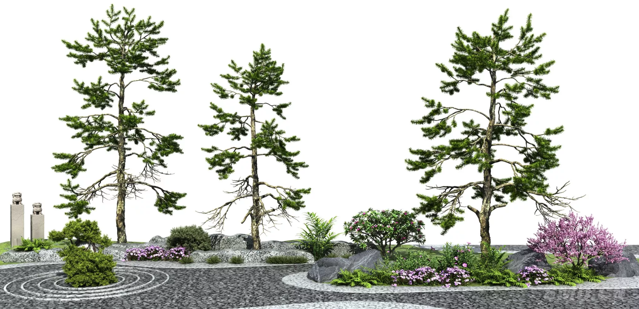 MODERN TREE - SKETCHUP 3D MODEL - ENSCAPE - 273630