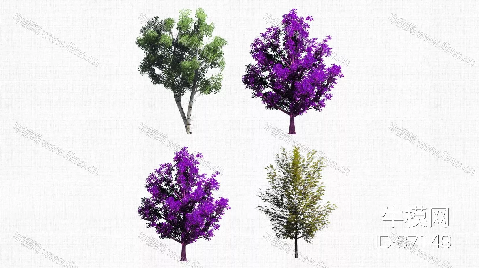 MODERN TREE - SKETCHUP 3D MODEL - ENSCAPE - 87149