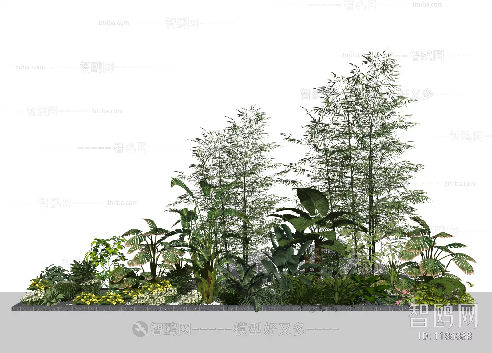 MODERN TREE - SKETCHUP 3D MODEL - VRAY OR ENSCAPE - ID15329