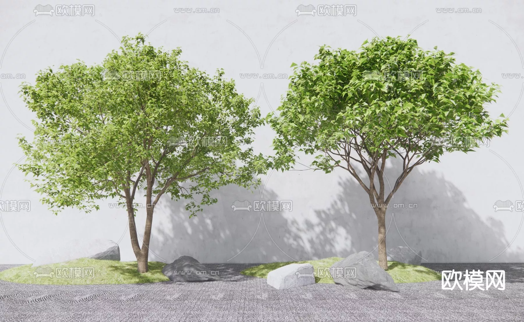 MODERN TREE - SKETCHUP 3D MODEL - VRAY OR ENSCAPE - ID15367