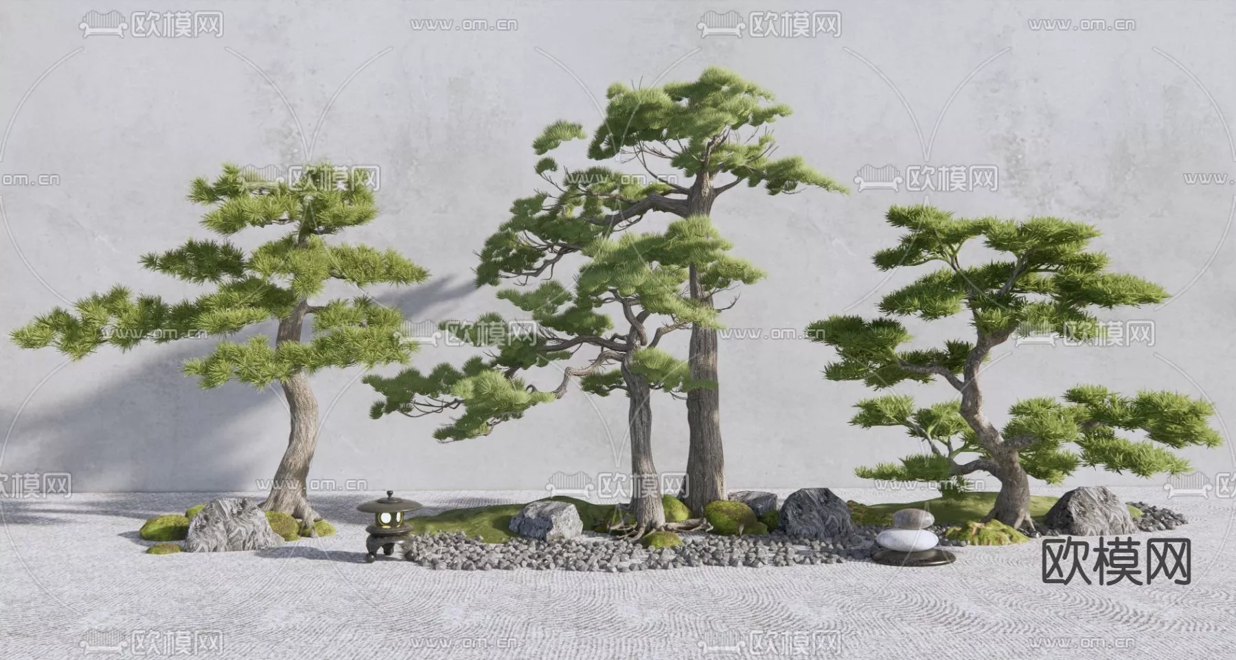 MODERN TREE - SKETCHUP 3D MODEL - VRAY OR ENSCAPE - ID15382