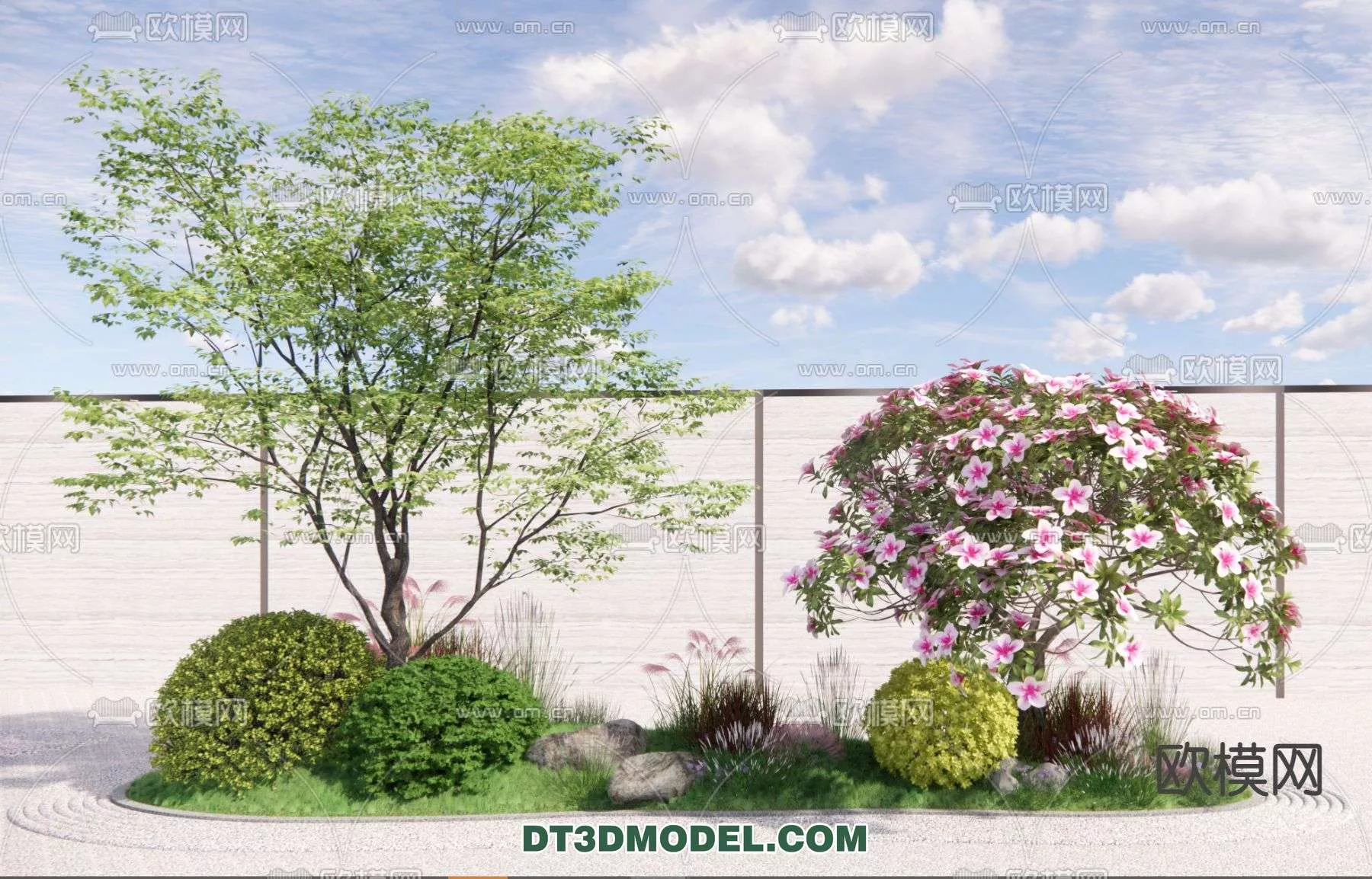 MODERN UNDERSHRUB - SKETCHUP 3D MODEL - VRAY OR ENSCAPE - ID15638