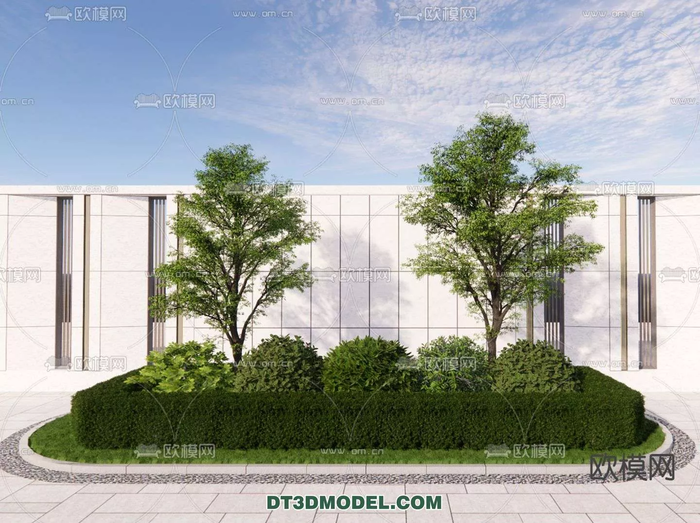 MODERN UNDERSHRUB - SKETCHUP 3D MODEL - VRAY OR ENSCAPE - ID15671