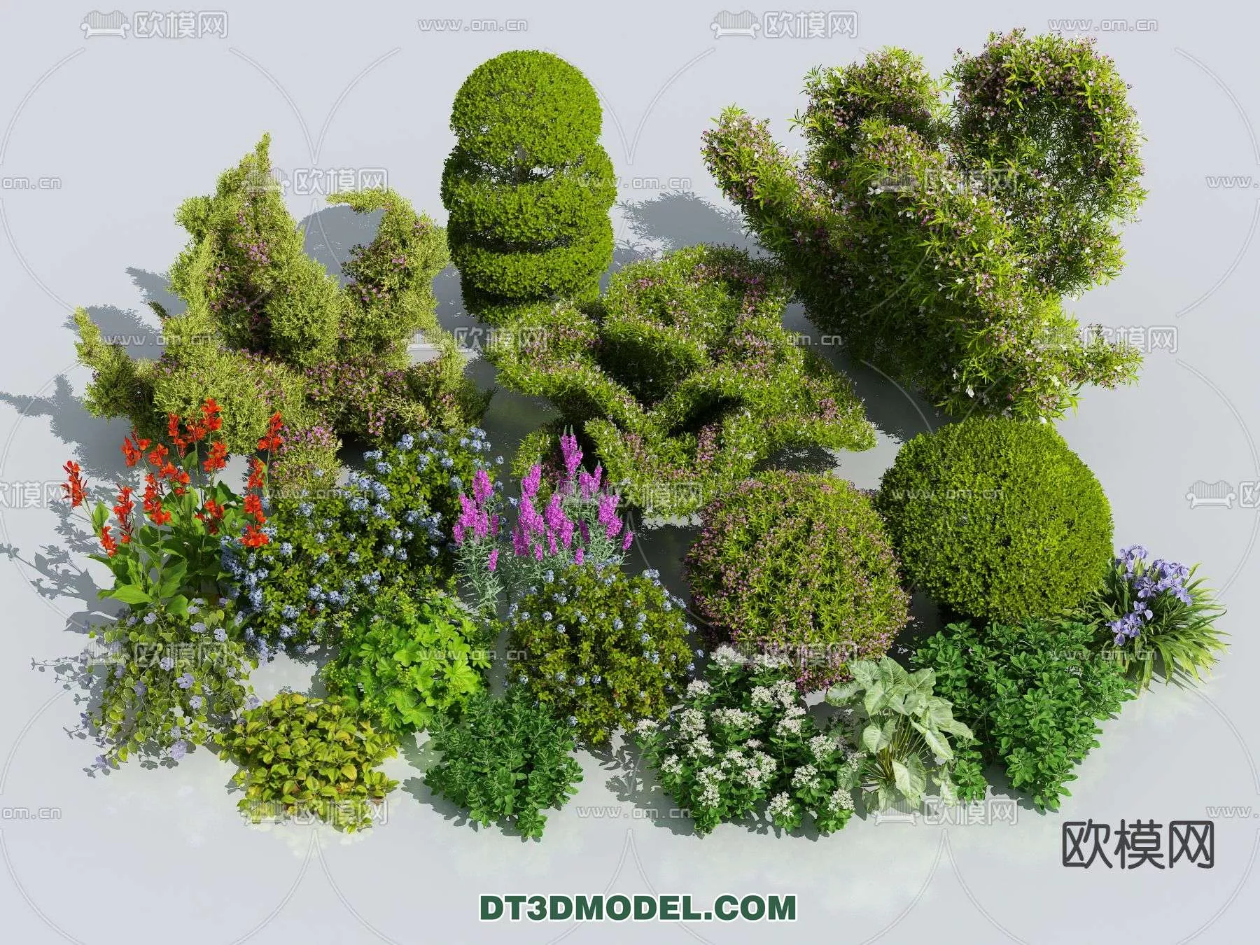 MODERN UNDERSHRUB - SKETCHUP 3D MODEL - VRAY OR ENSCAPE - ID15675