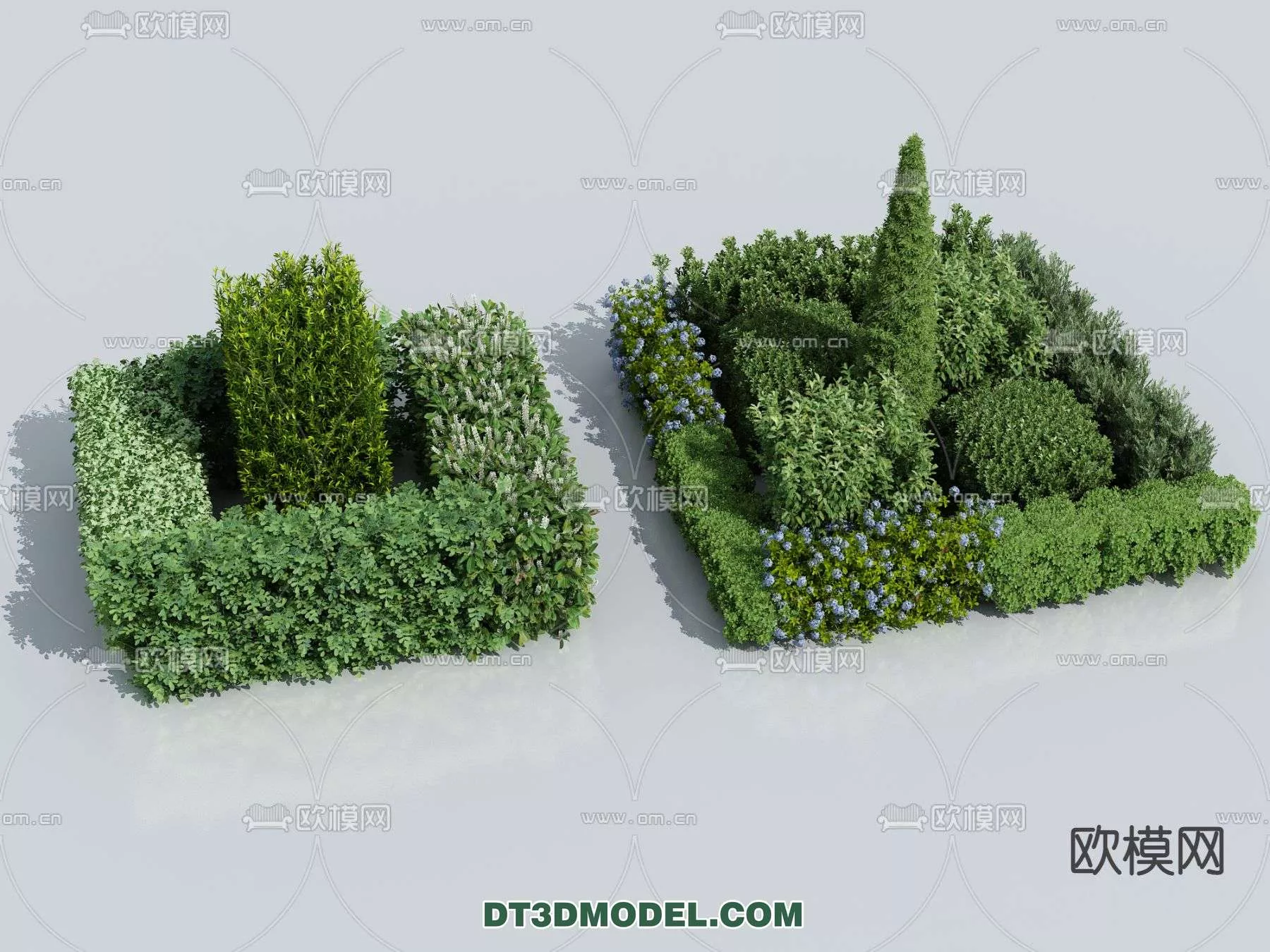 MODERN UNDERSHRUB - SKETCHUP 3D MODEL - VRAY OR ENSCAPE - ID15681