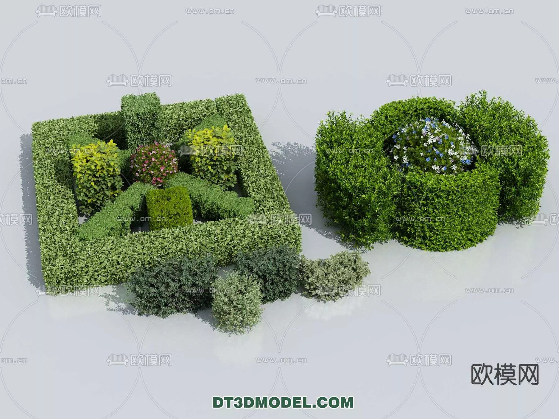 MODERN UNDERSHRUB - SKETCHUP 3D MODEL - VRAY OR ENSCAPE - ID15682